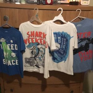 4 boys shirts